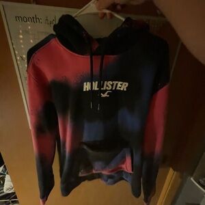 Hollister men’s paint splatter hoodie